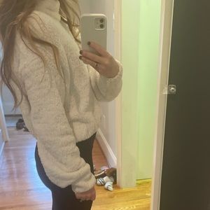 superdown crop turtleneck